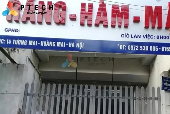 Hệ thống xử lý nước thải Phòng khám Răng - Hàm - Mặt